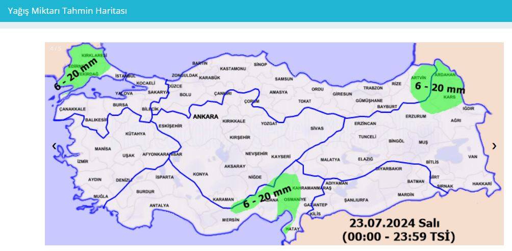 Meteoroloji gün verip 5 ili uyardı! Kuvvetli sağanak vuracak 16